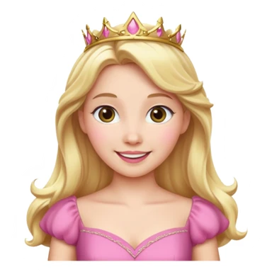 Emoji de la princesa  aurora   sticker