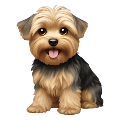 Yorkiepoo sticker