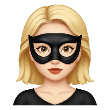 Face clen girl selfiewith masck face sticker