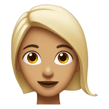 Woman madly in love sticker