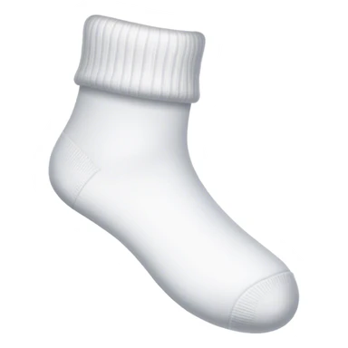 a white sock sticker