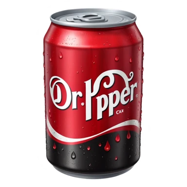 Dr Pepper can  sticker