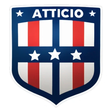 Logo du football club de foot de l’Atletico Madrid sticker