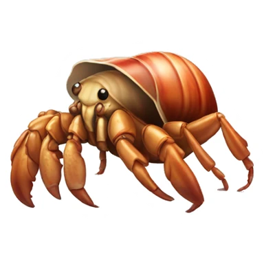 hermit crab sticker