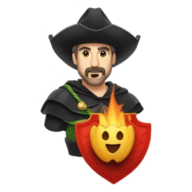 Drac de Sant Jordi fent esport sticker