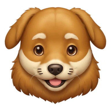  mustached dog sticker