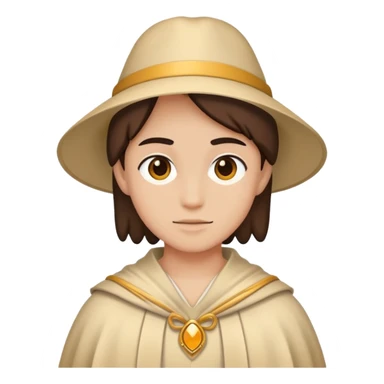 Person on costume sticker