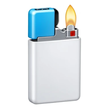 white lighter sticker