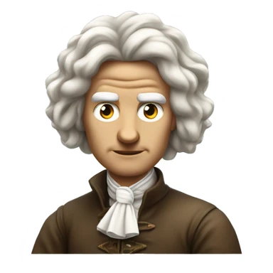 Isaac Newton on an iPhone facing in to the right with apple on head pierced by arrow sticker