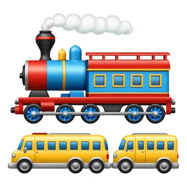  toy cars and trains sticker