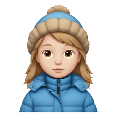 Kid in puffy winter coat











 sticker