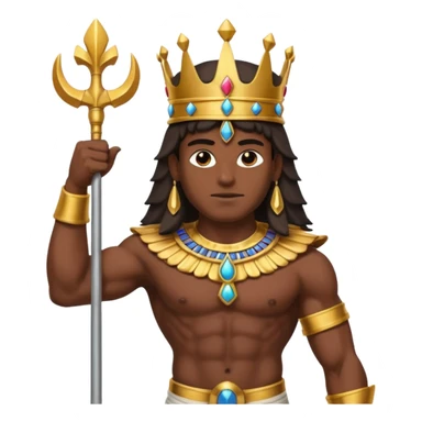 Min from Egyptian Gods sticker