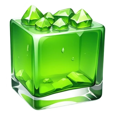 Chartreuse on the rocks sticker