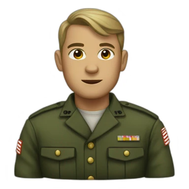 Marine lepeine sticker