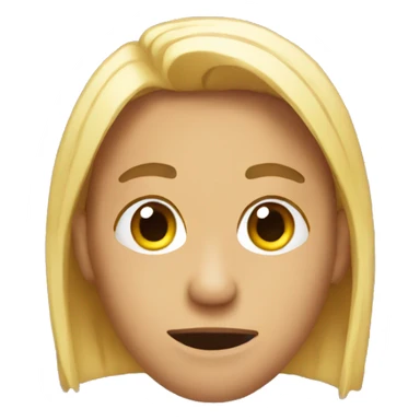 Sketchy face sticker