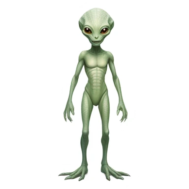 a Reptilian alien white woman, full body sticker