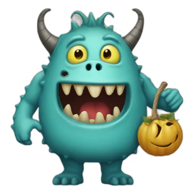 monstre et compagnie sticker