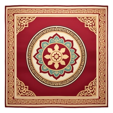 Tapis de prière sticker