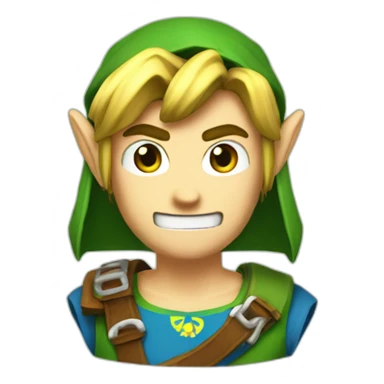 link the legende of zelda sticker
