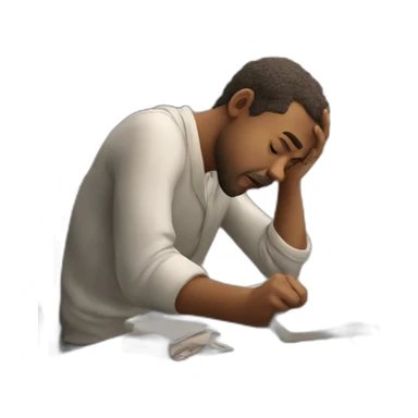 overworked student sticker