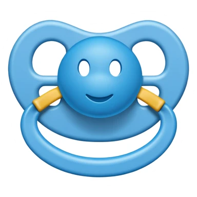 Chupeta azul sticker