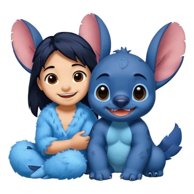 Lilo and stitch make stitch cute cuter make it look relaistic sticker