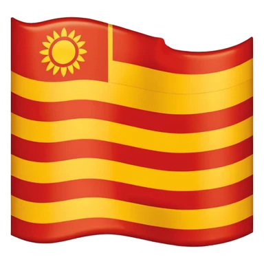 Kannada flag sticker