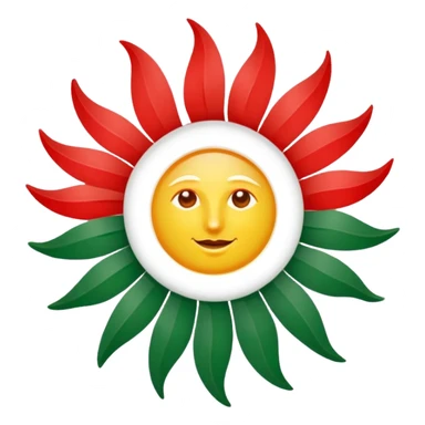 Kürdistan bayrağı sticker