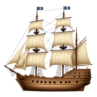 warship mid 19th century sticker