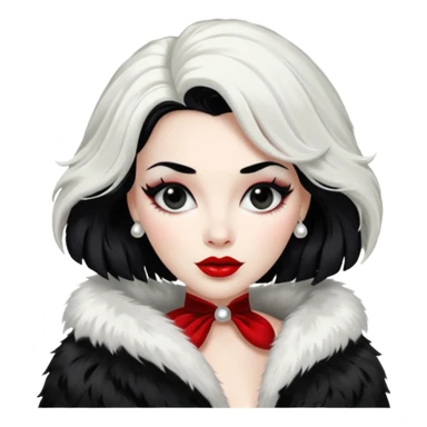 Cruella de vil  sticker