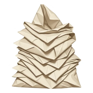 Papel arrugado  sticker