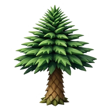 Patagonian araucaria pine sticker