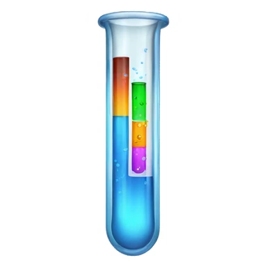 test tube sticker