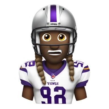 Minnesota Vikings person holding a sign that says we suck sticker