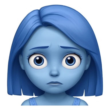 Sadness from the Inside Out movie sticker
