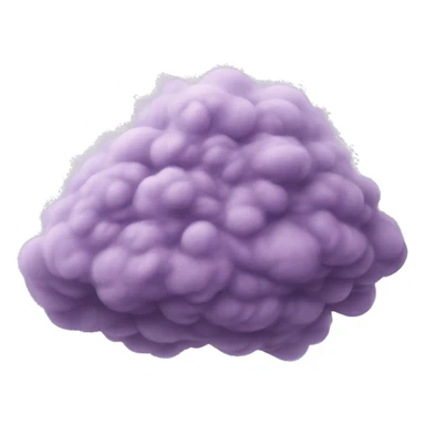 pastel purple pile of dust sticker