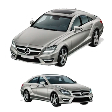 mercedes cls sticker