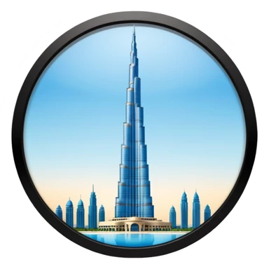 Burj khalifa sticker