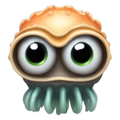 Barnacle without eyes sticker