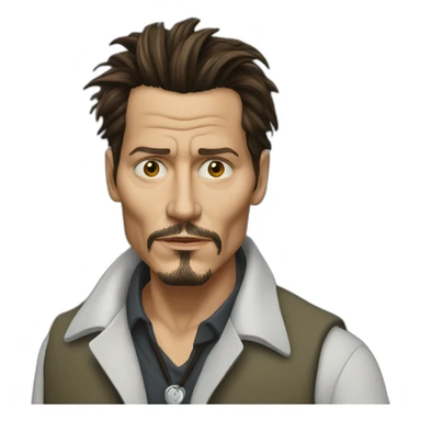 Jonny depp malade sticker