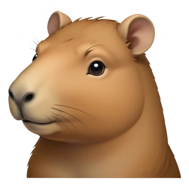 Capybara nini  sticker