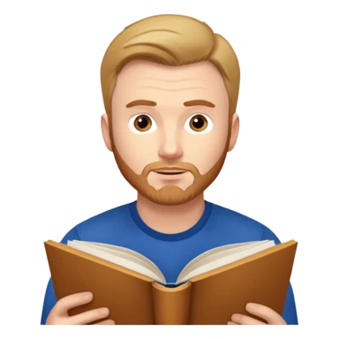 christ evan read book sticker