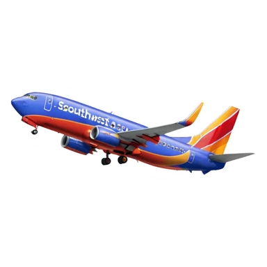 Southwest Airlines Boeing 737-800 (Heart One livery) sticker