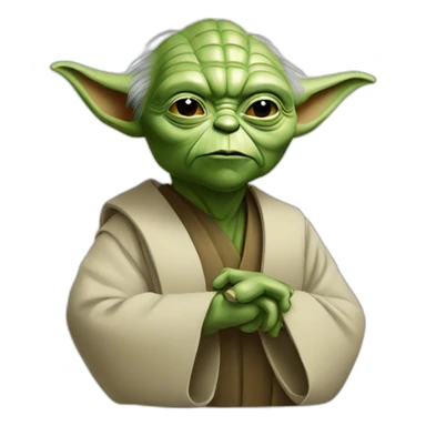 editor yoda sticker