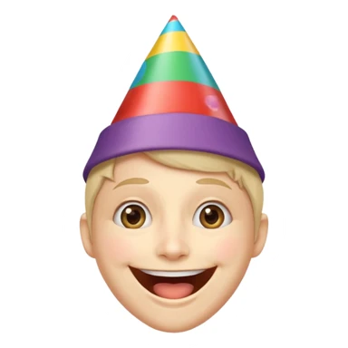 I want an overly excited face that says “I am so excited, I cannot contain. With eyes tightly squeezed together and a big grin emoji. sticker