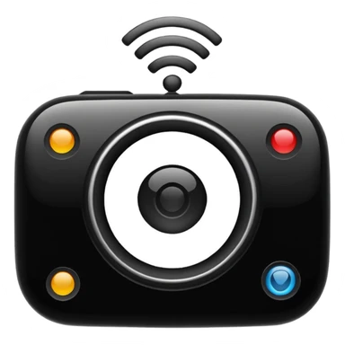 cámara wifi sticker