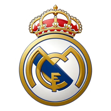 Real Madrid escudo real sticker