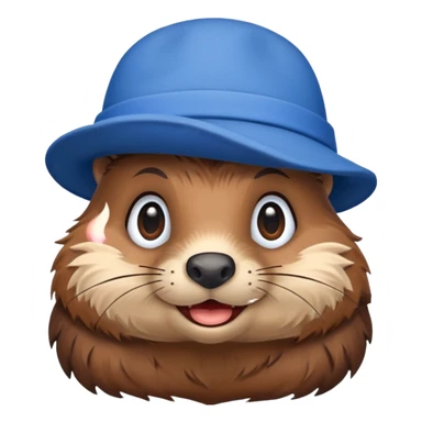 sassy girl beaver sticker