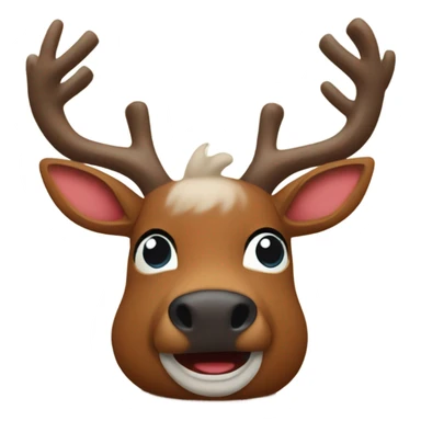 Rudolph the red nosed reindeer sticker