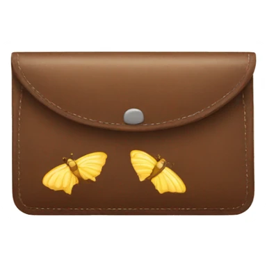 empty wallet with moths flying out sticker